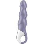 SATISFYER - BOMBA DE AR VIBRADOR 1 VIBRADOR INFLÃVEL PONTO G ROXO